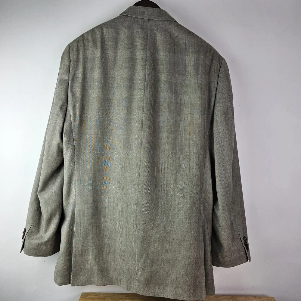 MICHAEL KORS Blazer Sport Coat Casual Two Button Jacket Size 46L Suit Mens Pants